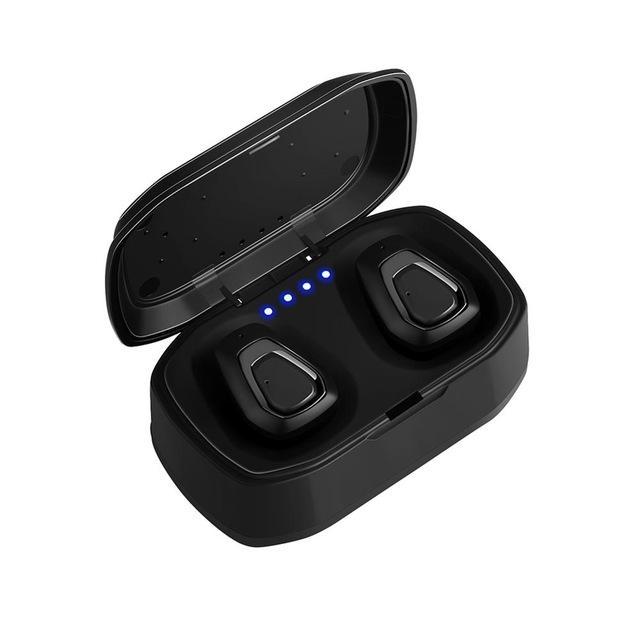 A7 Wireless Bluetooth Stereo Earbuds - Indigo-Temple