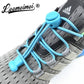 Elastic Locking Shoe Laces (2 sets) - Indigo-Temple