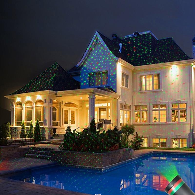 Garden Christmas Sky Star Laser Projector - Indigo-Temple