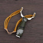 Powerful Aluminum Alloy Slingshot+ additional rubber band - Indigo-Temple