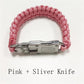 Paracord Survival knife  Bracelet - Indigo-Temple