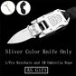 Paracord Survival knife  Bracelet - Indigo-Temple