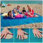 SAND-FREE Dual-Layer Beach Blanket - Indigo-Temple