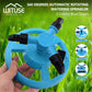 360° Auto-Rotating Adjustable Lawn Sprinkler - Indigo-Temple