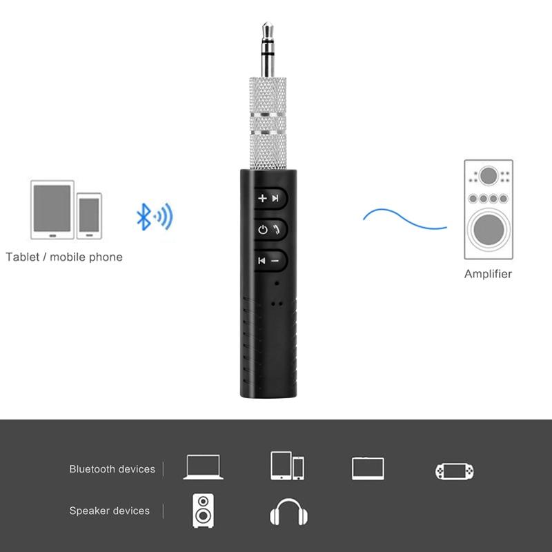 Easy-Connect Portable Bluetooth Audio Receiver - Indigo-Temple