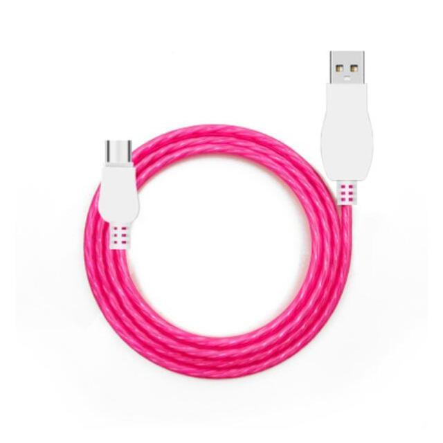 COOL LED “LIGHT FLOW” CABLE - Indigo-Temple