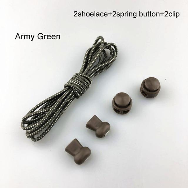 Elastic Locking Shoe Laces (2 sets) - Indigo-Temple