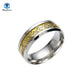 Tribal Dragon 316L Stainless-Steel Ring - Indigo-Temple