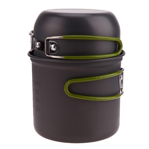 Ultimate Compact Outdoor Cookware Set - Indigo-Temple