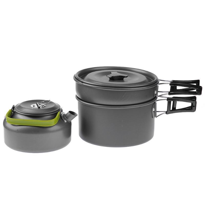 Ultimate Compact Outdoor Cookware Set - Indigo-Temple