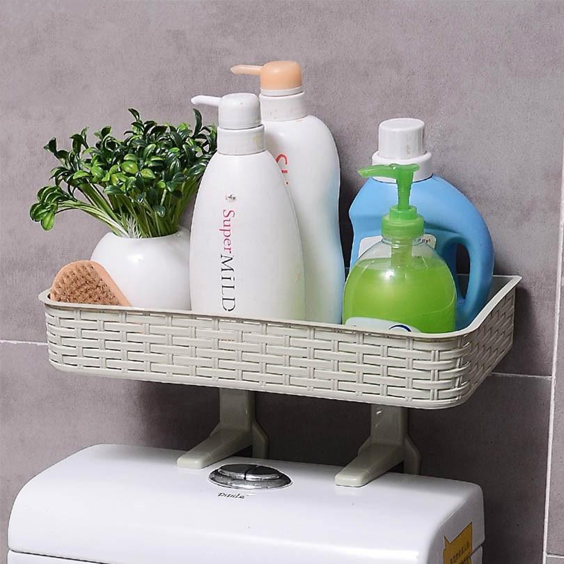 Wall-Mounted Bathroom Toiletry Organizer - Indigo-Temple