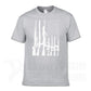 Second Amendment US Flag T-Shirt - Indigo-Temple