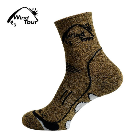 Unisex Thermal Coolmax Socks (3 Pairs) - Indigo-Temple