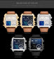 3-Timezone Luxury Sports Watch - Indigo-Temple