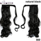 S-noilite™ Straight/Wavy 23" Ponytail Extension - Indigo-Temple