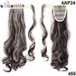 S-noilite™ Straight/Wavy 23" Ponytail Extension - Indigo-Temple