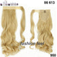 S-noilite™ Straight/Wavy 23" Ponytail Extension - Indigo-Temple