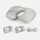 Hand-Press Inflatable Travel Pillow - Indigo-Temple