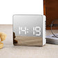 3 In 1 Digital LCD Mirror Alarm Clock - Indigo-Temple