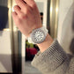 7-Color Luminous LED Flash Unisex Watch - Indigo-Temple