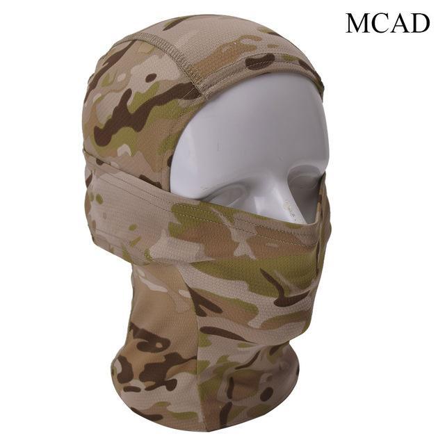 Tactical Camouflage Balaclava Mask - Indigo-Temple