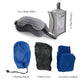 2 IN 1 Travel Mask & Neck Pillow - Indigo-Temple