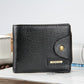 PIROYCE™ Classic Snap-Button Leather Wallet - Indigo-Temple