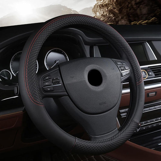 Universal Car Steering Wheel Cover - Indigo-Temple