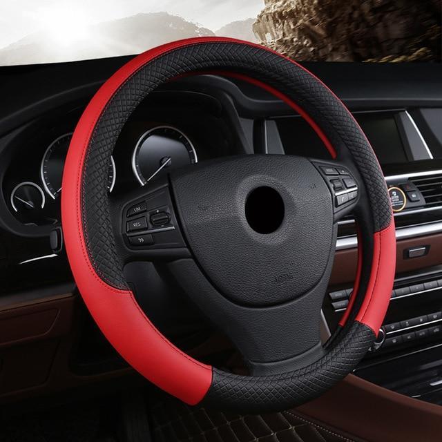 Universal Car Steering Wheel Cover - Indigo-Temple