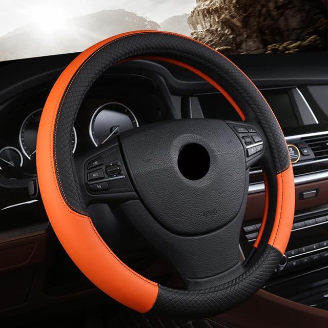 Universal Car Steering Wheel Cover - Indigo-Temple