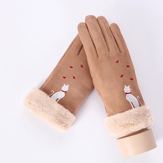 Noble™ Cashmere Touch Screen Gloves with Double Thick Plush - Indigo-Temple