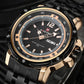 Stainless Steel Military Wrist watch (4 colors) - Indigo-Temple