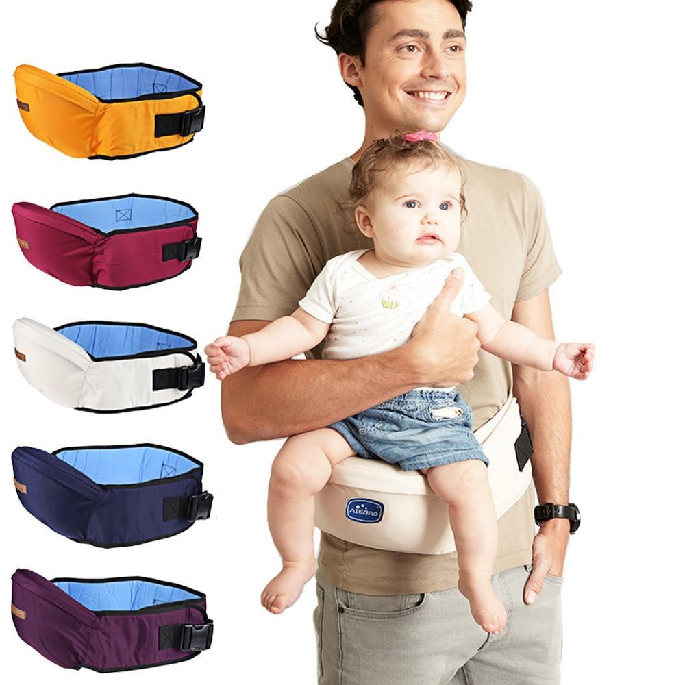 Ergonomic Baby Waist Carrier - Indigo-Temple