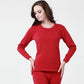 Men/Women Thermal Winter Underwear - Indigo-Temple