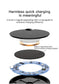 Baseus™ Qi Wireless LED Display 10W Charging Pad - Indigo-Temple