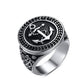 Eden - Vintage Anchor Ring - Indigo-Temple