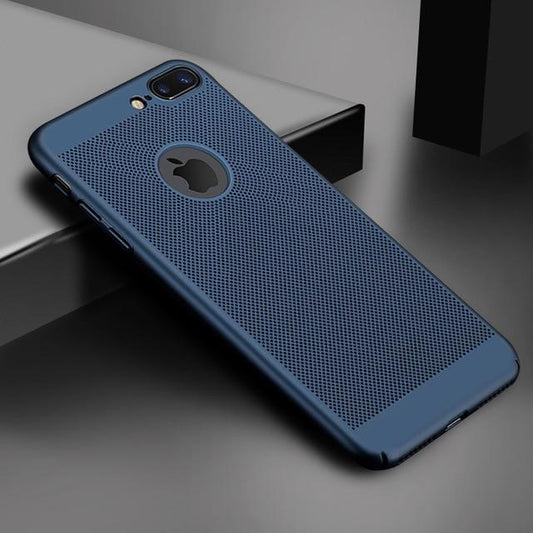 Ultra-Slim Heat Dissipating Case for iPhone - Indigo-Temple