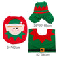 Christmas Toilet Seat Cover sets - Indigo-Temple