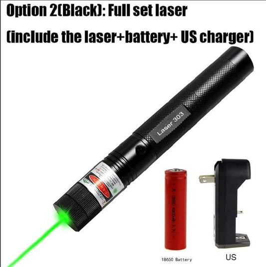 High Power Tact Laser Pointer Survival Tool - Indigo-Temple