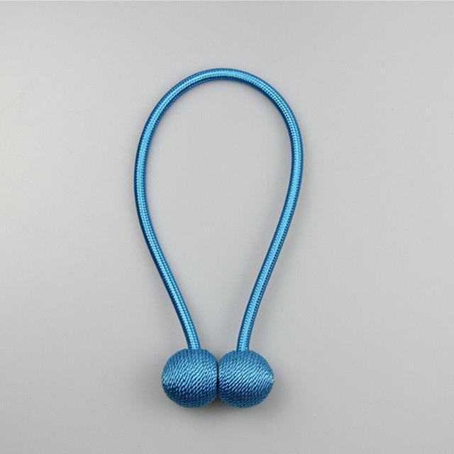 Creative Magnetic Curtain Buckles (2 pcs) - Indigo-Temple