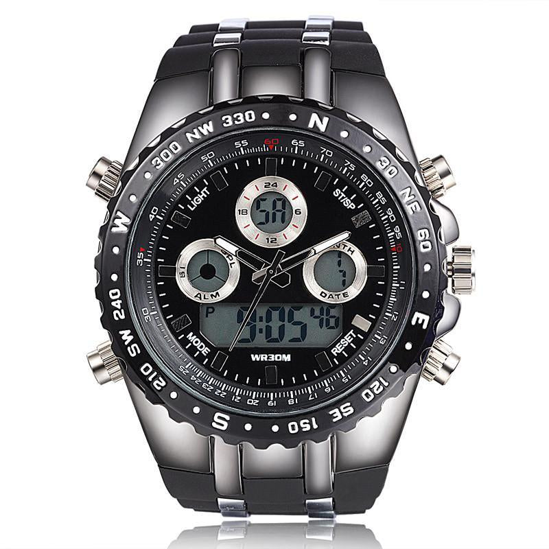 Led Digital Military Wristwatch (3 colors) - Indigo-Temple