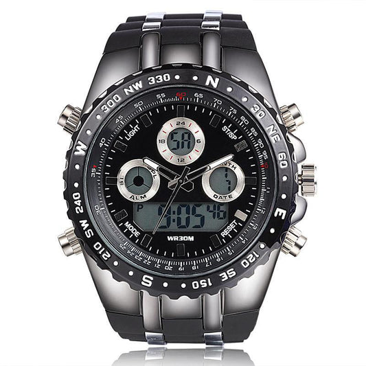 Led Digital Military Wristwatch (3 colors) - Indigo-Temple