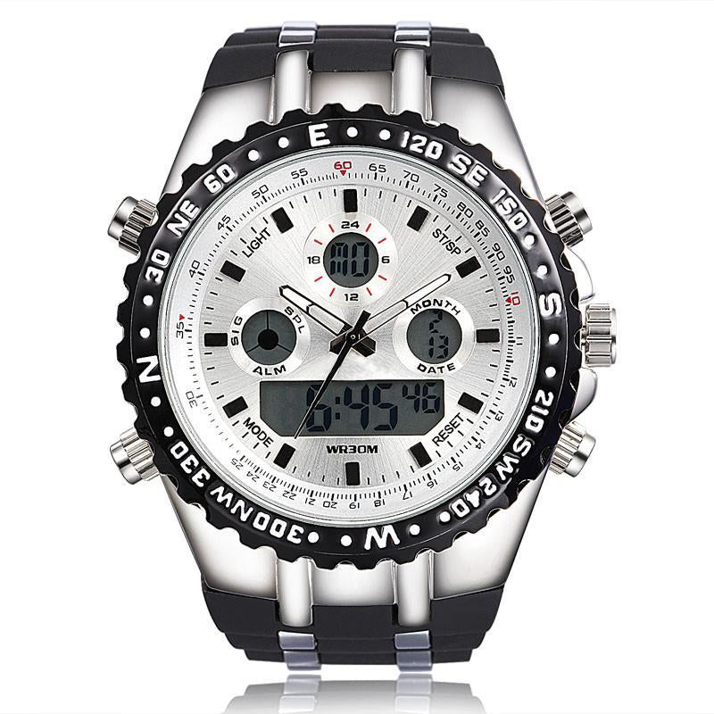 Led Digital Military Wristwatch (3 colors) - Indigo-Temple