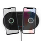 Dual-Coil Qi Wireless Quick-Charge Pad - Indigo-Temple