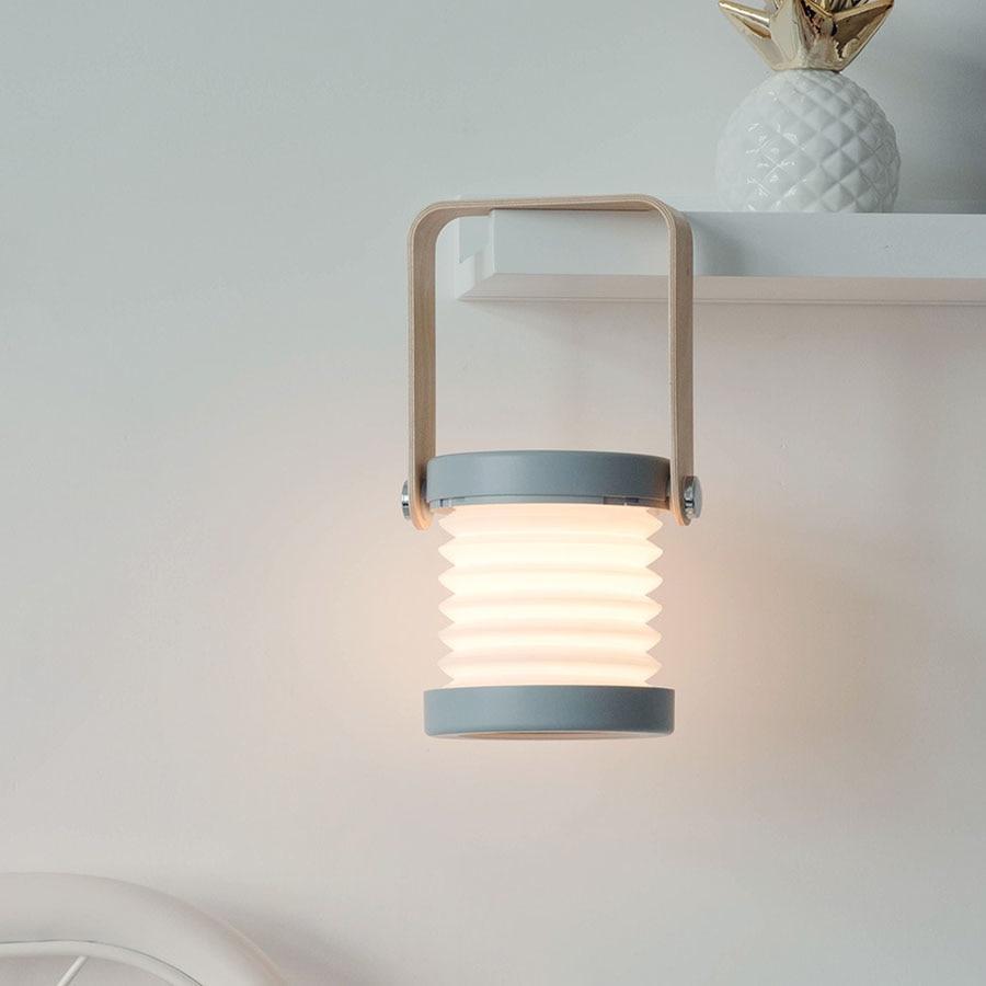 Portable Creative Lantern Lamp - Indigo-Temple