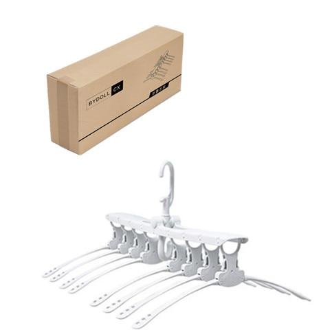 8 in 1 Space Saving Collapsible Hanger - Indigo-Temple