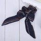 AWAYTR™ Stylish Elastic Hair-Bow Scrunchy - Indigo-Temple
