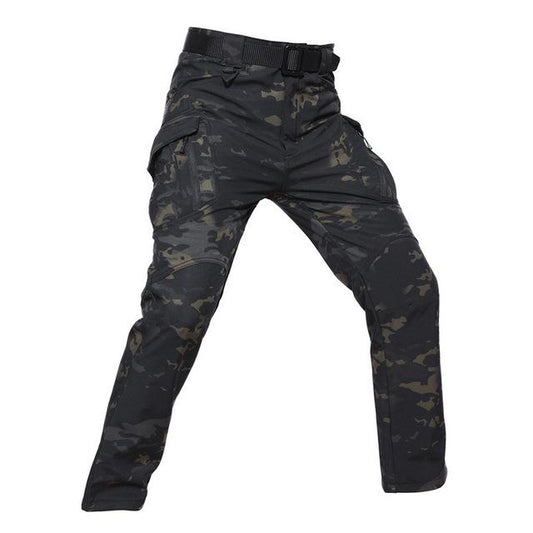 CargoZ™ Waterproof Soft Shell Tactical Cargo Pants - Indigo-Temple