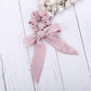 AWAYTR™ Stylish Elastic Hair-Bow Scrunchy - Indigo-Temple