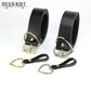 Heart Pin Buckle Women's Fashion Belt - Indigo-Temple